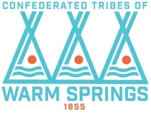 Logo for the Confederated Tribes of Warm Springs